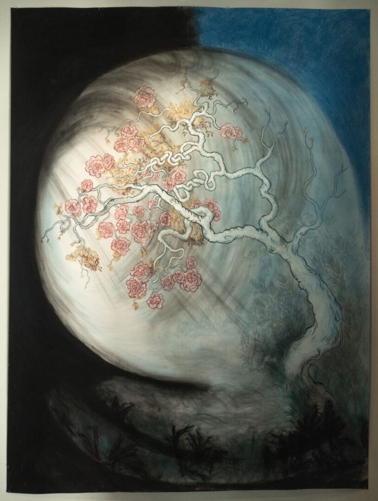 Thuiskomen gehuld in Komorebi, 2023 (Alle Jong)