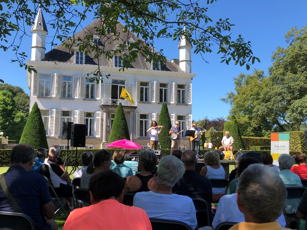 Velo Musique concertjes op historische plaatsen in de Vlaamse Ardennen