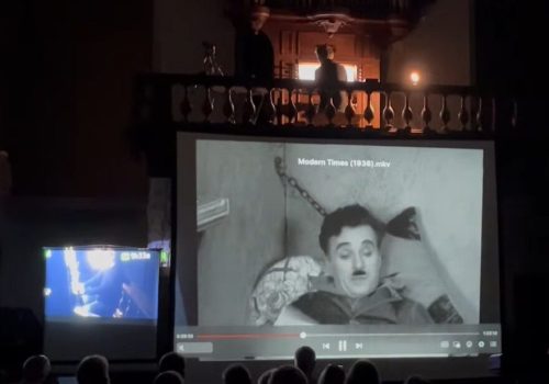 Dikkele concert orgel Chaplin