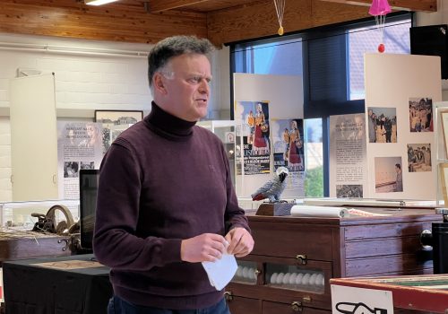 Kruishoutem expo van zonnekoning tot eikoninging hultheim voorzitter erfgoedsubsidie EVA Vlaamse Ardennen